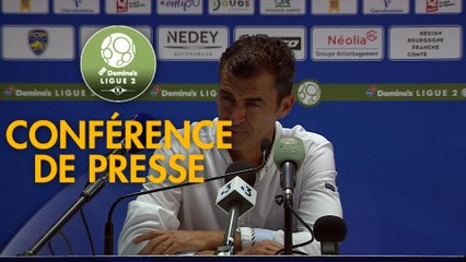 Conférence de presse FC Sochaux-Montbéliard - SM Caen (0-0) : Omar DAF (FCSM) - Rui ALMEIDA (SMC) - 2019/2020