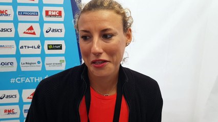 Ophélie Claude-Boxberger, médaillée de bronze sur 3.000m steeple