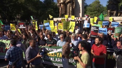 Kaçak ve kayıt dışı göçmenlerle ilgili çalışmalara tepki - İSTANBUL