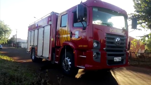 Bombeiros controlam incêndio perto de subestação da Copel