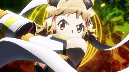 Symphogear XV 04 ALL LOVES BLAZING & Hanasaku Yuki Hibiki Saint-Germain