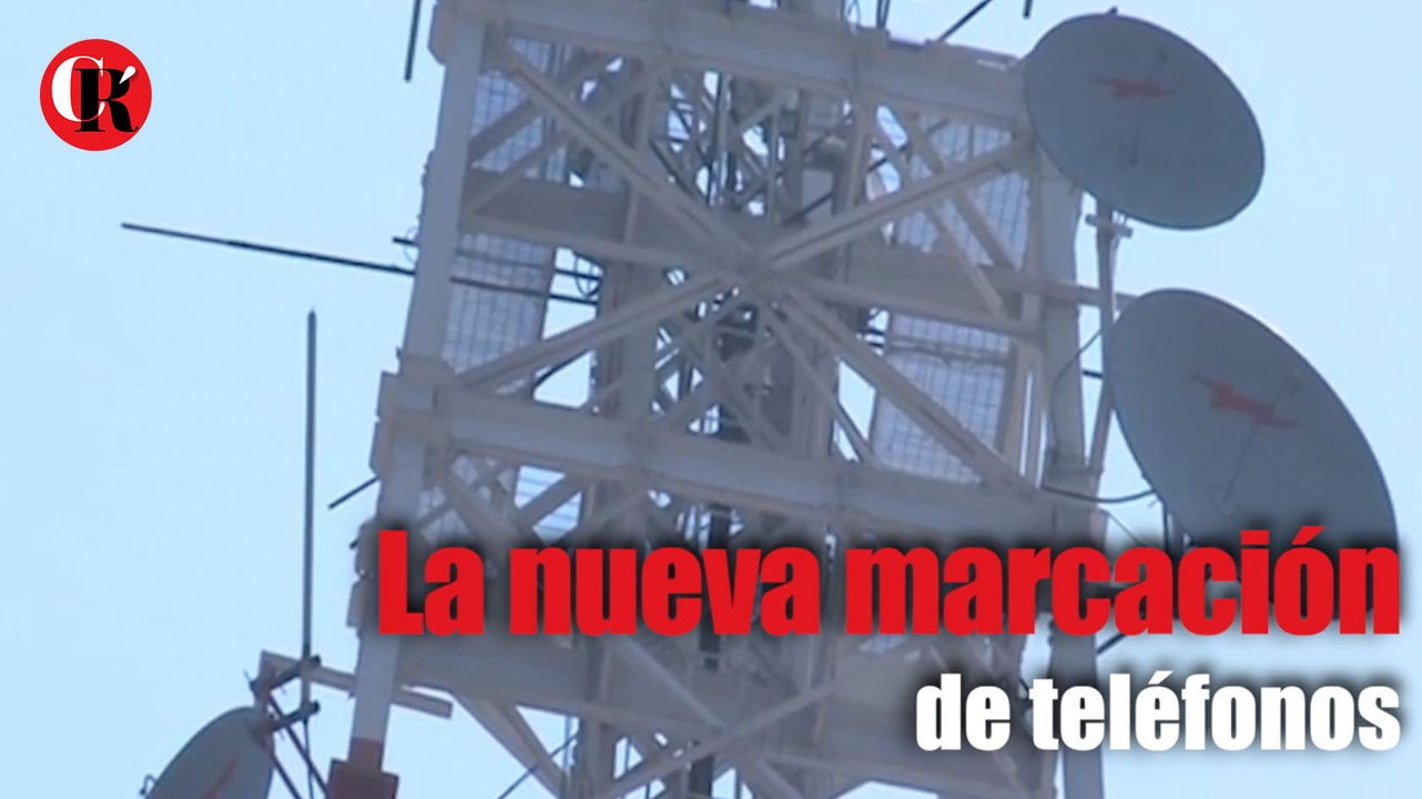 La nueva marcación de teléfonos