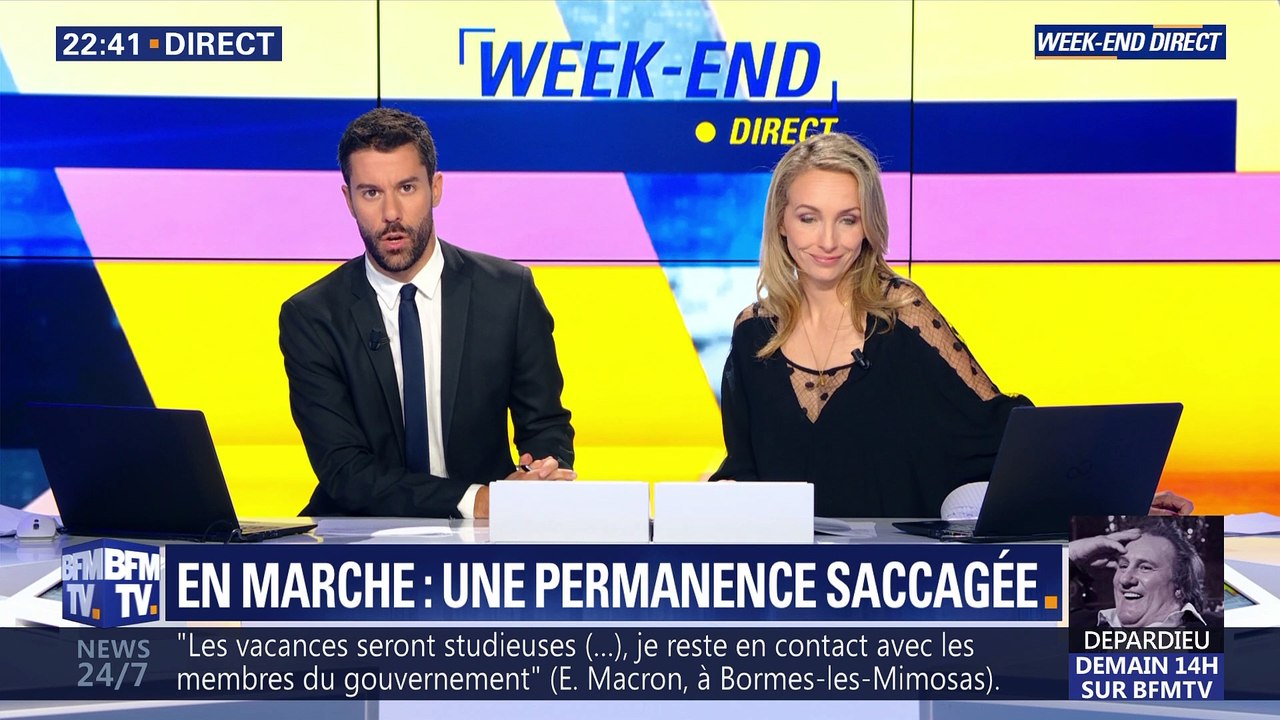 Bruno Questel: "Ce sont quelques énergumènes, quelques fachos qui s'en prennent à la permanence de Romain Grau"