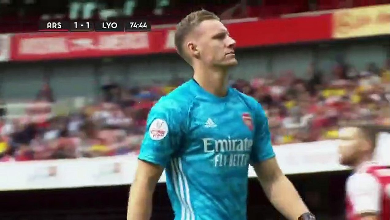 Arsenal 1-(2) Lyon: Dembele GOAL