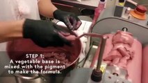 Ecco come viene fabbricato un rossetto. Davvero incredibile!
