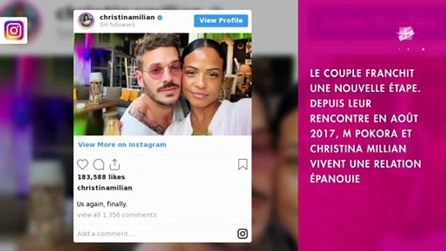M Pokora : le chanteur va être papa avec sa compagne Christina Milian