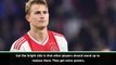Youngsters need to step up in De Ligt's absence - Veltman