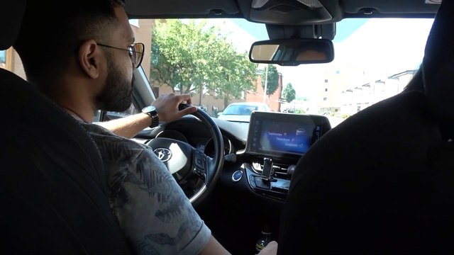 BDMV-96 Aruna, Suraj & Hari Sharma in son's Car Uppsala Shopping Jul 27, 2019