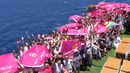 Rainbow cruise: Chinese sexual minorities relax at sea on ship with no ‘closets’