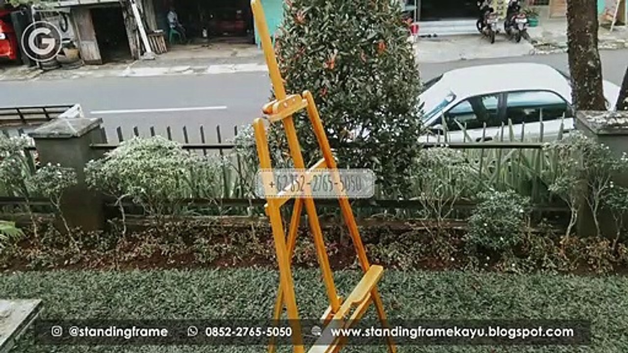 Standing Frame Kayu Portable 0852-2765-5050