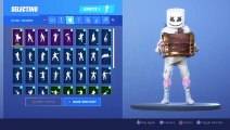 Marshmello skin and emotes in Fortnite - Part 3