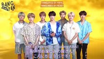 [ENG] 190703 AWA - BTS' Message for their New Japanese Single 'Lights_Boy With Luv'