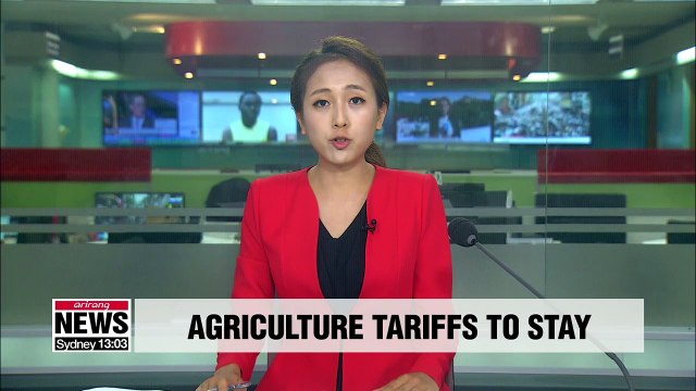 Tariffs on imported agricultural products will remain: Official