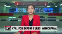 Japanese intellectuals call for withdrawal of export curbs