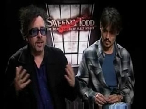 MTV Sweeney Todd - Johnny Depp & Tim Burton Interview