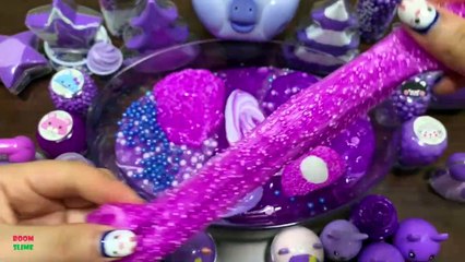 Special Series #VIOLET || Mixing Makeup and Foam Into Slime || Satisfying with Slime ||