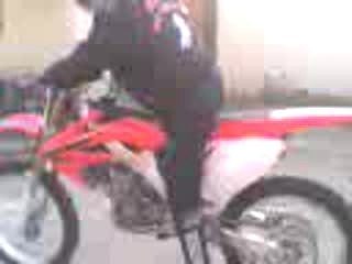 Premier demarage 250 crf 2008 de seba