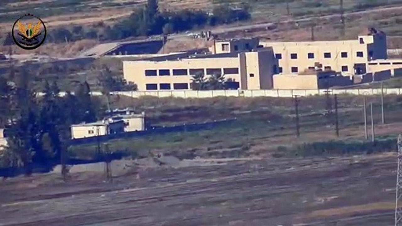 بصاروخ مضاد للدروع تدمير مدفع عيار 57 مم لميليشيا أسد في الشريعة بسهل الغاب