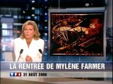 TF1 - 31 Août 2008 - JT 20H (Claire Chazal), bande annonce