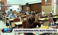 104 Calon Pimpinan KPK Ikuti Psikotes