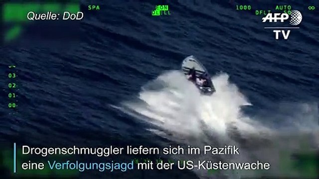 Verfolgungsjagd im Pazifik: Kokain für 350 Millionen Dollar beschlagnahmt