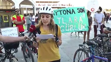 Bisikletli isyan: Faytona son, atlara özgürlük