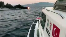 Bodrum'da tekne yangını - MUĞLA