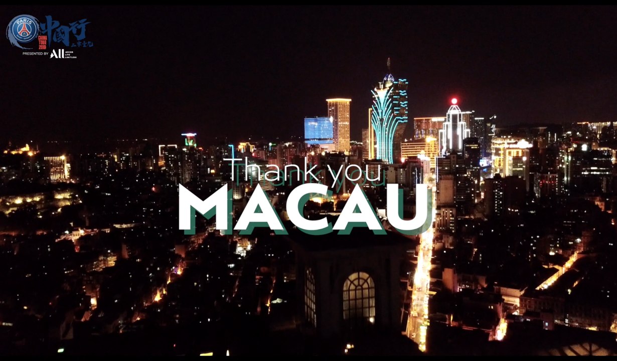 Thank you Macau!
