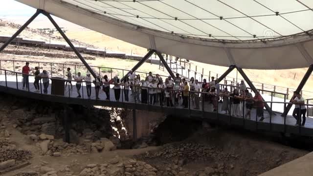 Yabancı öğrenciler Göbeklitepe'yi gezdi - ŞANLIURFA