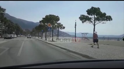 Report TV -Dallgë të forta në bregdetin shqiptar të jugut