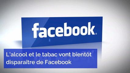 Facebook et Instagram disent stop au tabac et à l'alcool