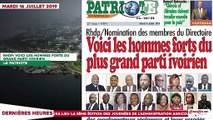 Le Titrologue du 6 juillet 2019- RHDP- Voici les hommes forts du plus grand parti ivoirien