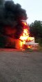 Saint-Avold : Caravanes, manège et boutique de forains ravagés par les flammes