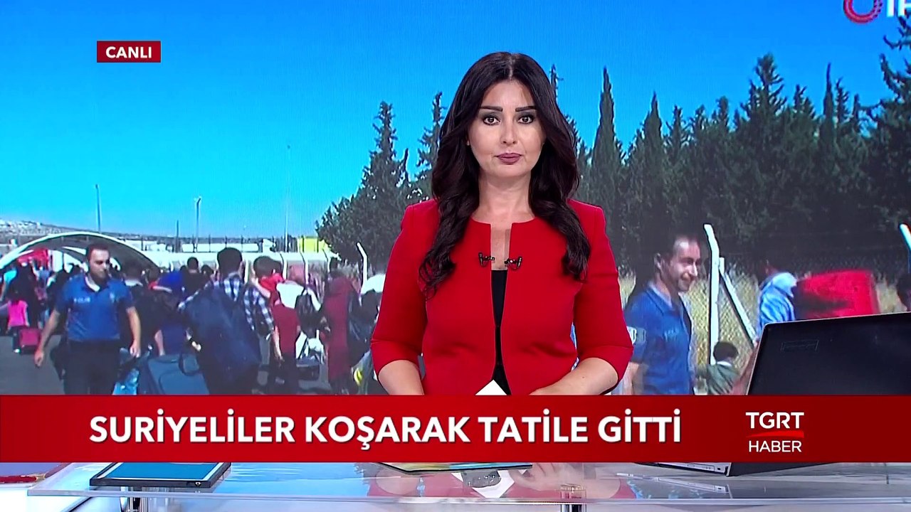 Suriyeliler Koşarak Tatile Gitti
