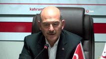 İçişleri Bakanı Süleyman Soylu Sivricehöyük Geçici Barınma Merkezi ziyaretinde konuştu