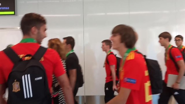 La selección Sub-19 de fútbol llega a Madrid