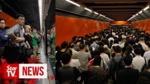 Hong Kong protesters disrupt train services, cause commuter chaos