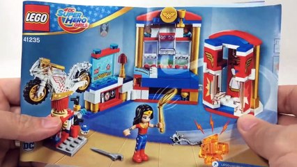 Скачать видео: Lego DC Super Hero Girls Wonder Woman Dorm 41235 High Speed Stop Motion || KTB