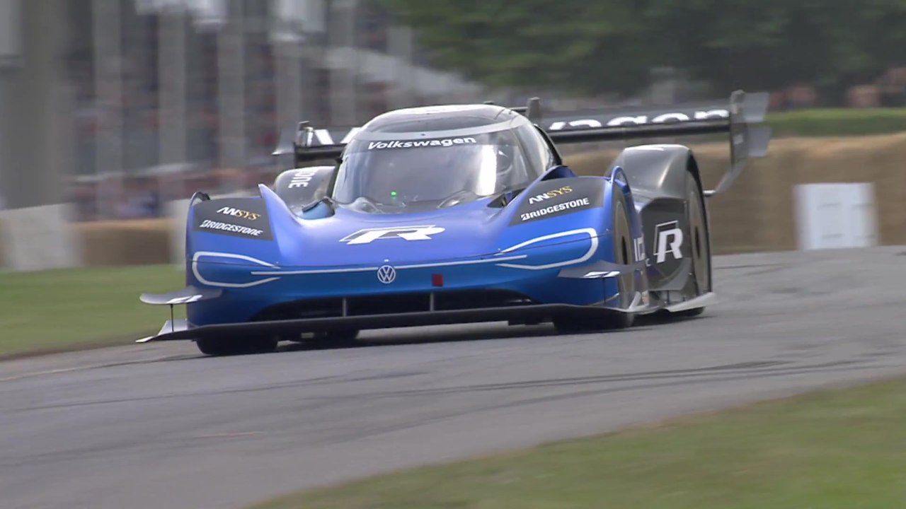 VW ID. R mit neuem Rekord beim Goodwood Festival of Speed 2019