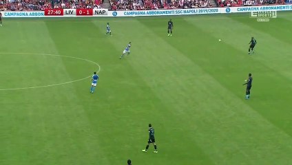 Arkadiusz Milik  GOAL Liverpool 0-2 Napoli - 28072019