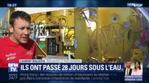 Laurent Ballesta est de retour de sa mission d'un mois dans les profondeurs de la Méditerranée