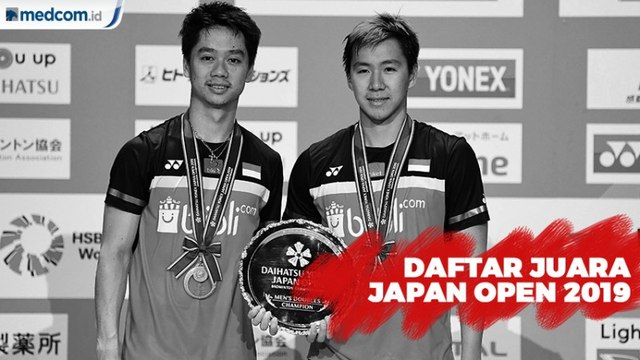 Daftar Juara Japan Open 2019