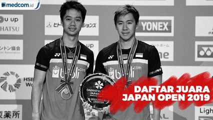 Daftar Juara Japan Open 2019