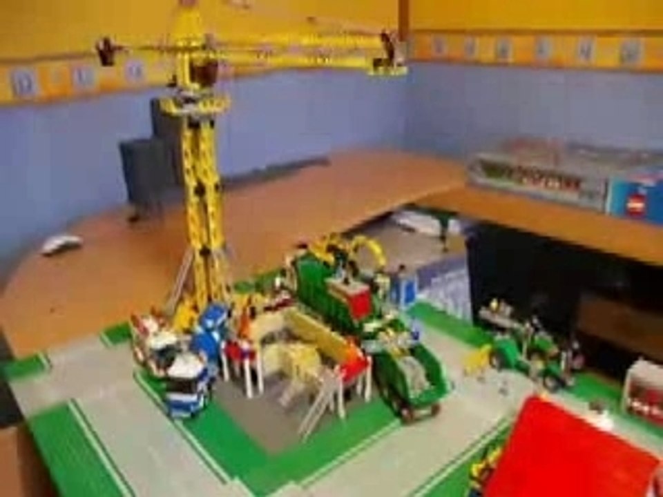 un chantier de lego