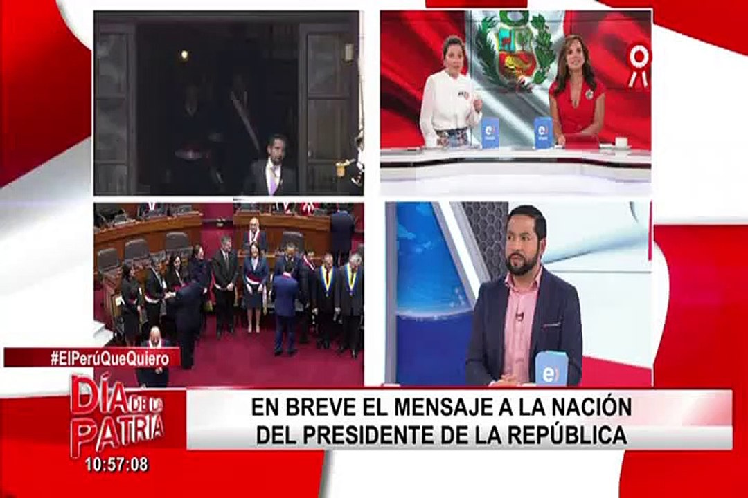 Presidente Vizcarra llegó a Congreso para ofrecer mensaje a la Nación por Fiestas Patrias