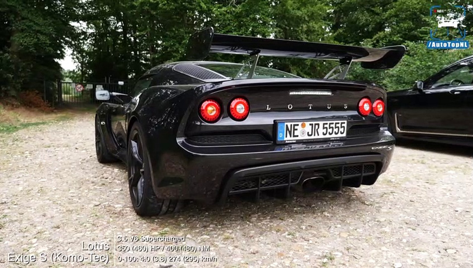 Lotus Exige S LOUD! Exhaust Sound & SUPERCHARGER WHINE Onboard by AutoTopNL