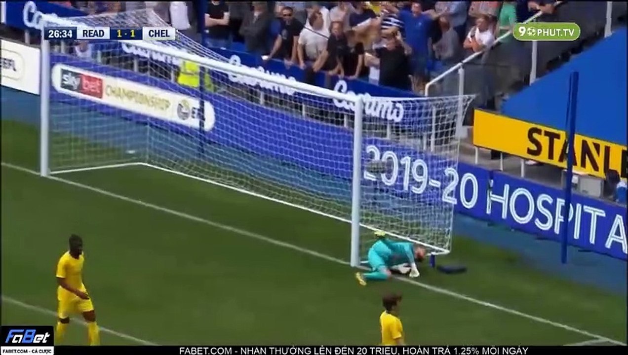 Chelsea vs Reading 4 - 3 Összefoglaló Highlights Goals Resumen & Goles 2019
