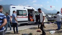 Osmaniye'de feci kaza...Anne ile 7 aylık bebeği hayatını kaybetti