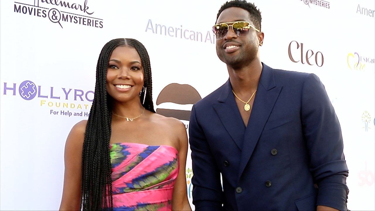 Gabrielle Union and Dwyane Wade "HollyRod Foundation's 21st Annual DesignCare Gala" Red Carpet