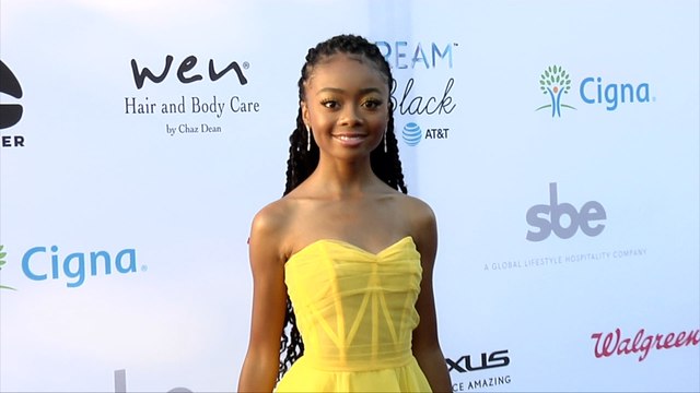 Skai Jackson HollyRod Foundation's 21st Annual DesignCare Gala Red Carpet